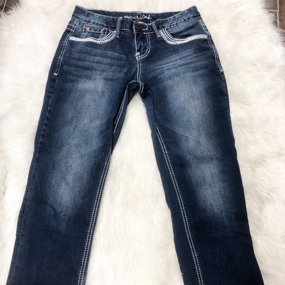Jean Coupe Flare Stretch Bleu Meltin'pot Femme - 2359929-bleu00